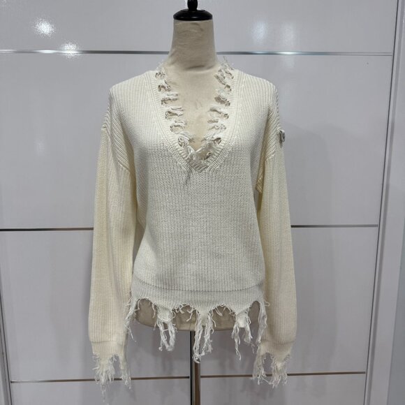 Steele Cream Montreux Sweater NWT, Size M - Picture 3 of 17